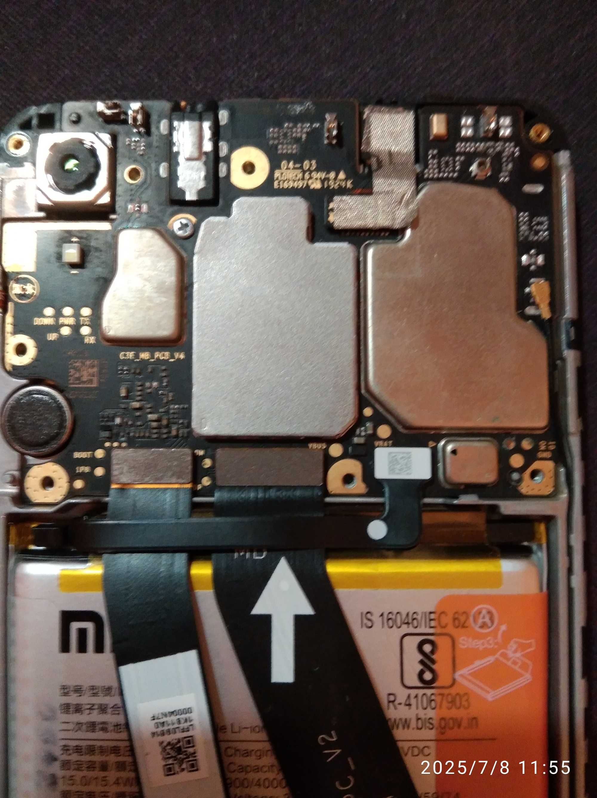 Redmi 7a Mainboard (2/32) Материнська плата робоча