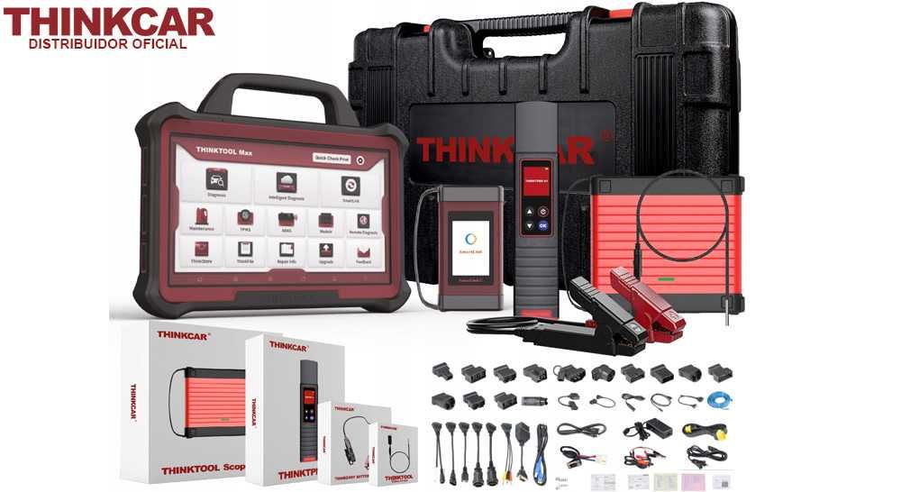 ThinkCar MAX Máquina Diagnóstico OBD Topo Gama PassThru J2534 (NOVO)