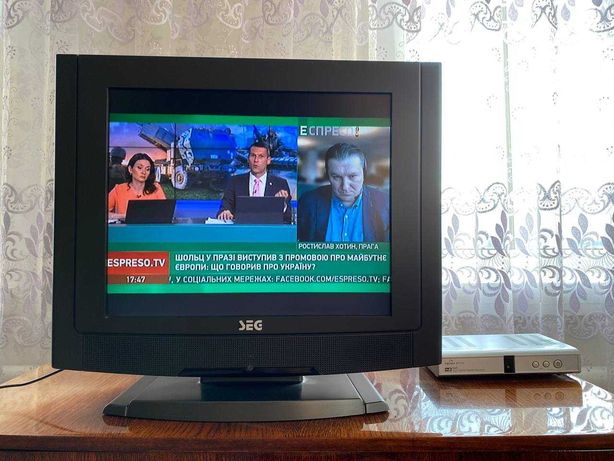 Телевізор з Німеччини в прекрасном стані в Україні не працював.