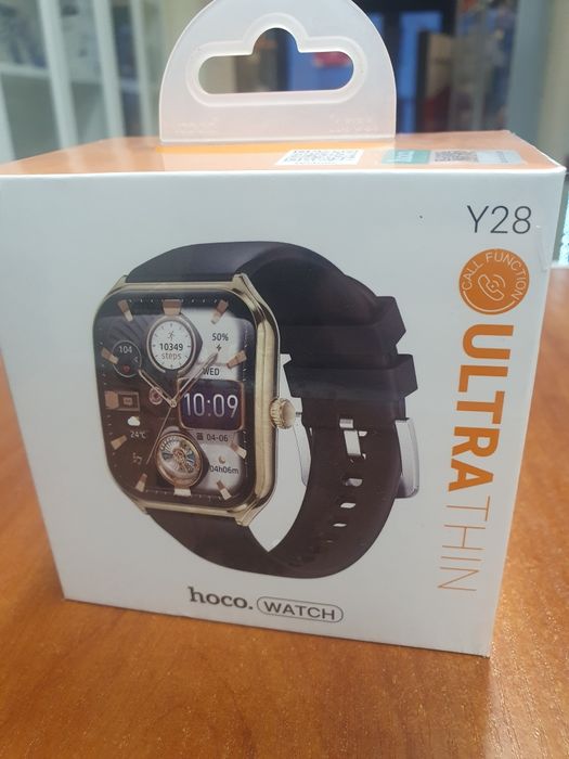 Smartwatch Hoco Ultra Think Y28 Gold - Nowy - Gwarancja