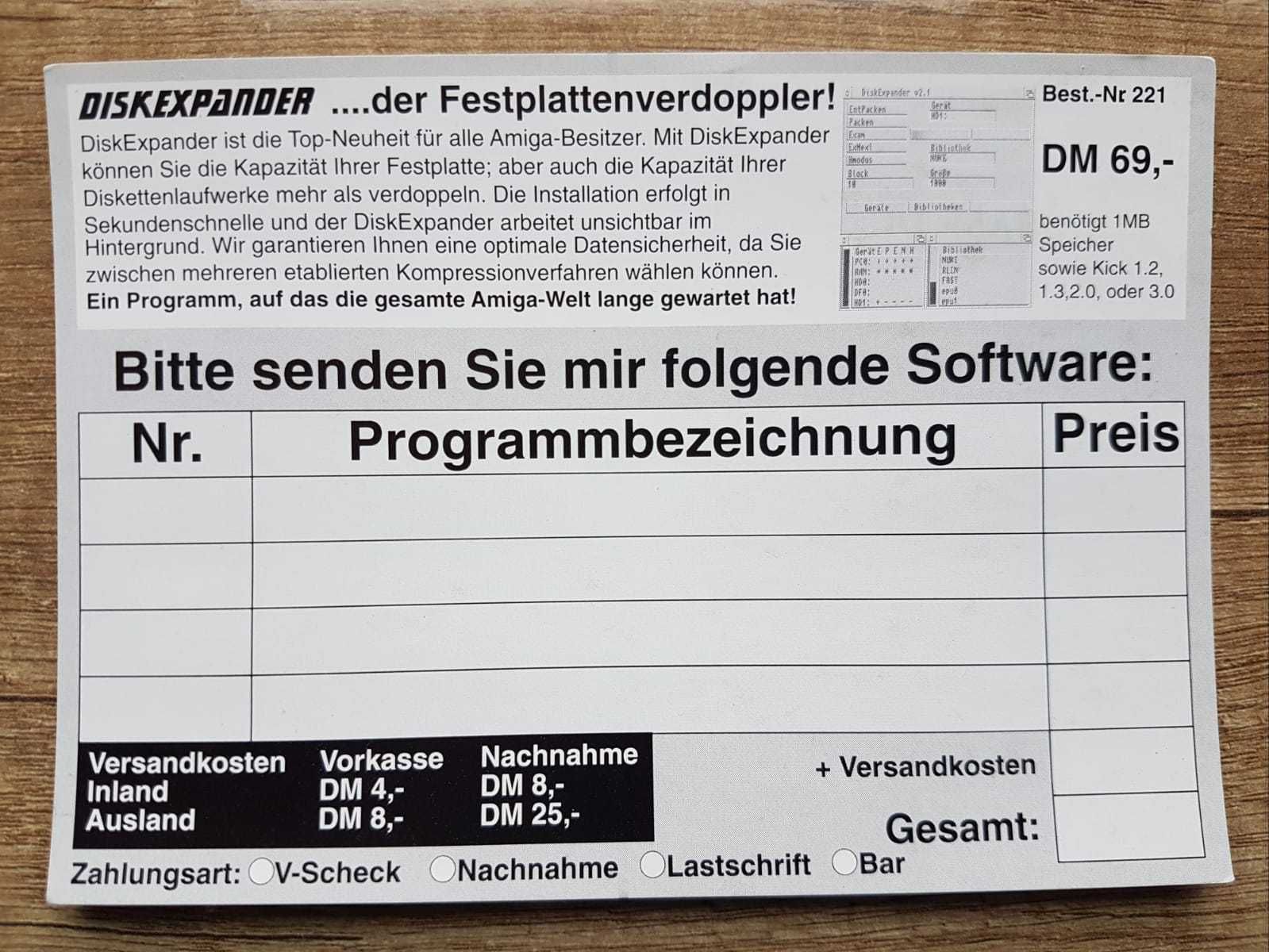 Pocobase Deluxe Amiga prezent NIE DZIAŁA