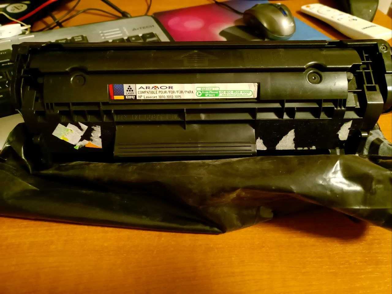 Картридж для HP Laser Jet 1010-1012-1015 (Японский, заправленный) б/у.