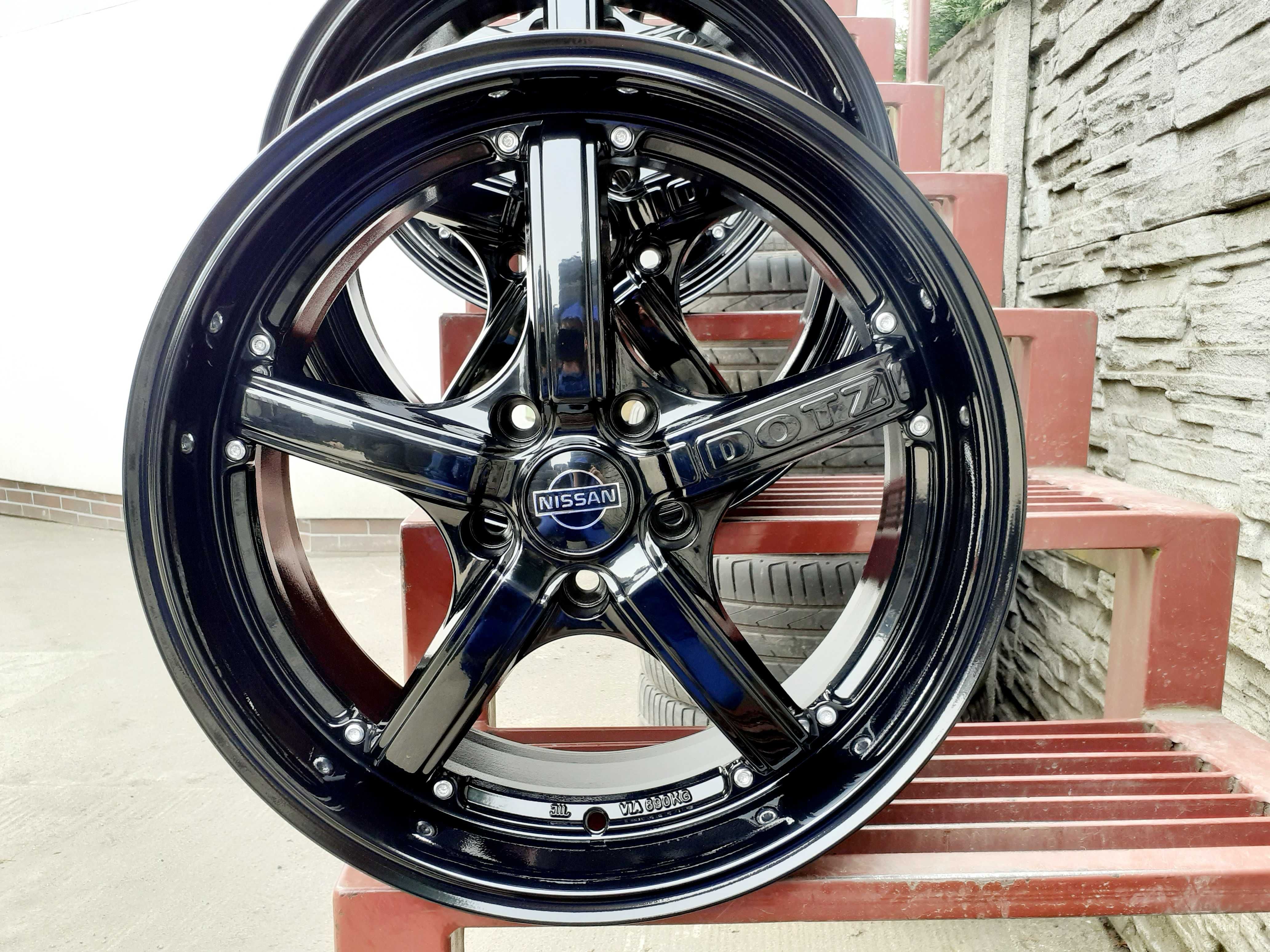 Alufelgi 18 5x114,3 Nissan Qashqai Juke Pulsar 7.5J ET40.