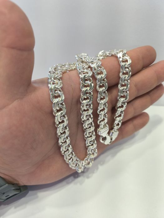 Łańcuszek srebrny Galibardi 55cm 111gr