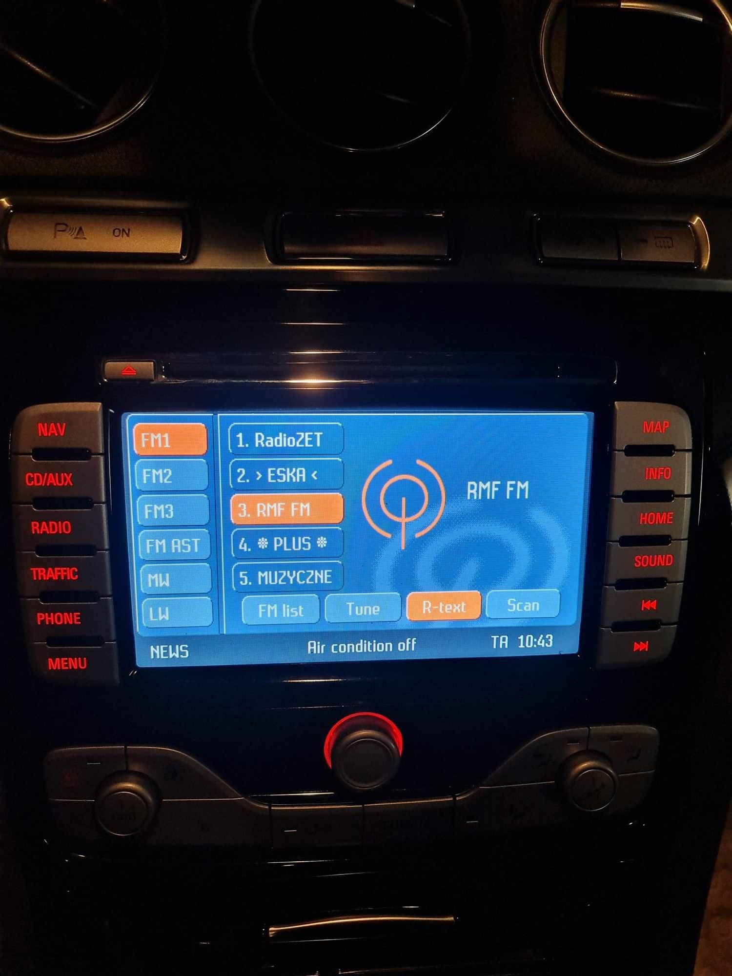 Radio nawigacja Ford galaxy, s-max