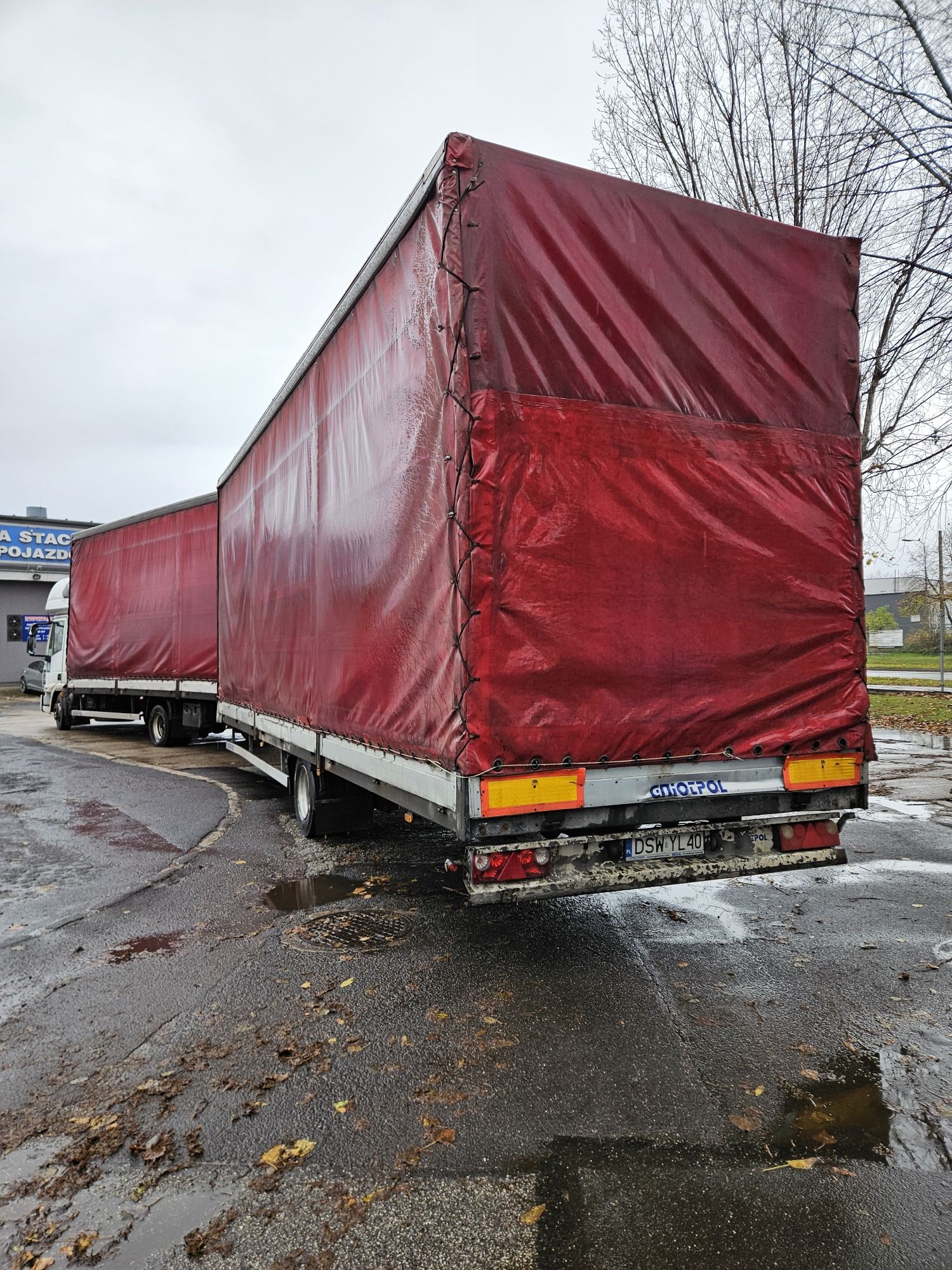 Iveco euro cargo 8/220 +przyczepa Gniotpol