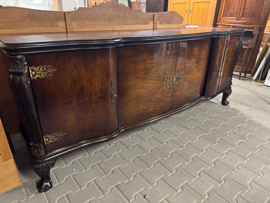 Komoda w stylu chippendale komoda drewniana komoda orzech