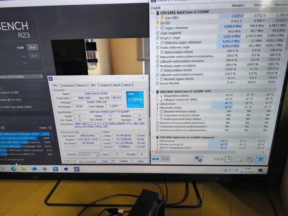 GIGABYTE B660M + Intel 12100F + 16GB DDR4 + Fera 5 + Win10/11