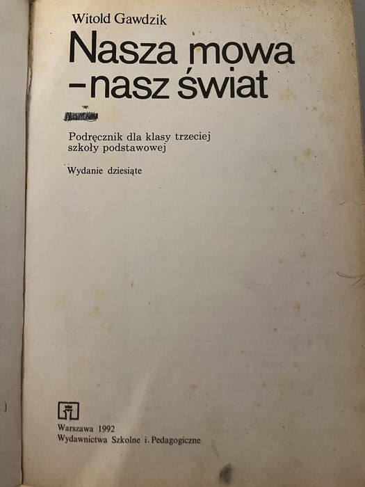 Książki - świat elfów, nasza mowa nasz świat , podstawy techniki 1967