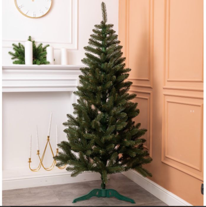 Штучна ялинка Делюкс 1,5 м зелена та блакитна