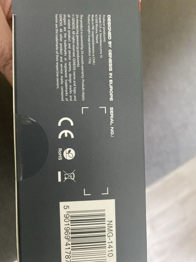 Genesis Krypton 150 Optical Gaming Mouse