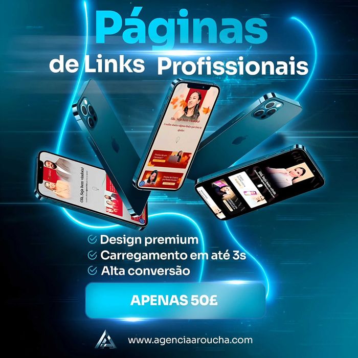 Páginas de Links Profissionais para Instagram, Empresas, Serviços ...