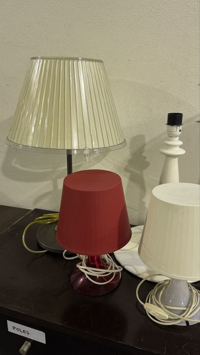Vários caanderios e ilumincação