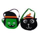 Torba Na Cukierki Halloween Dynia Kot  4 Szt.
