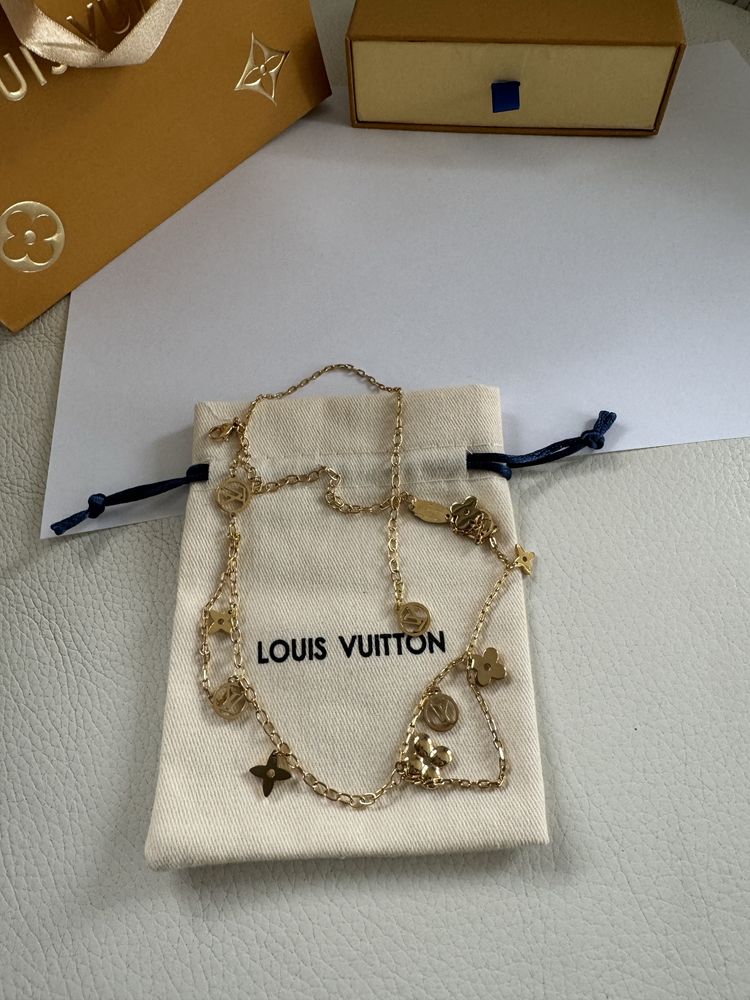 Louis Vuitton Blooming Supple Necklace naszyjnik