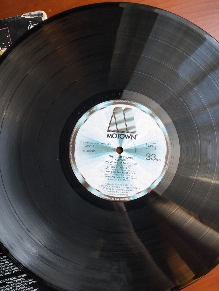 Disco de vinil LP The Temptations (Reunion)