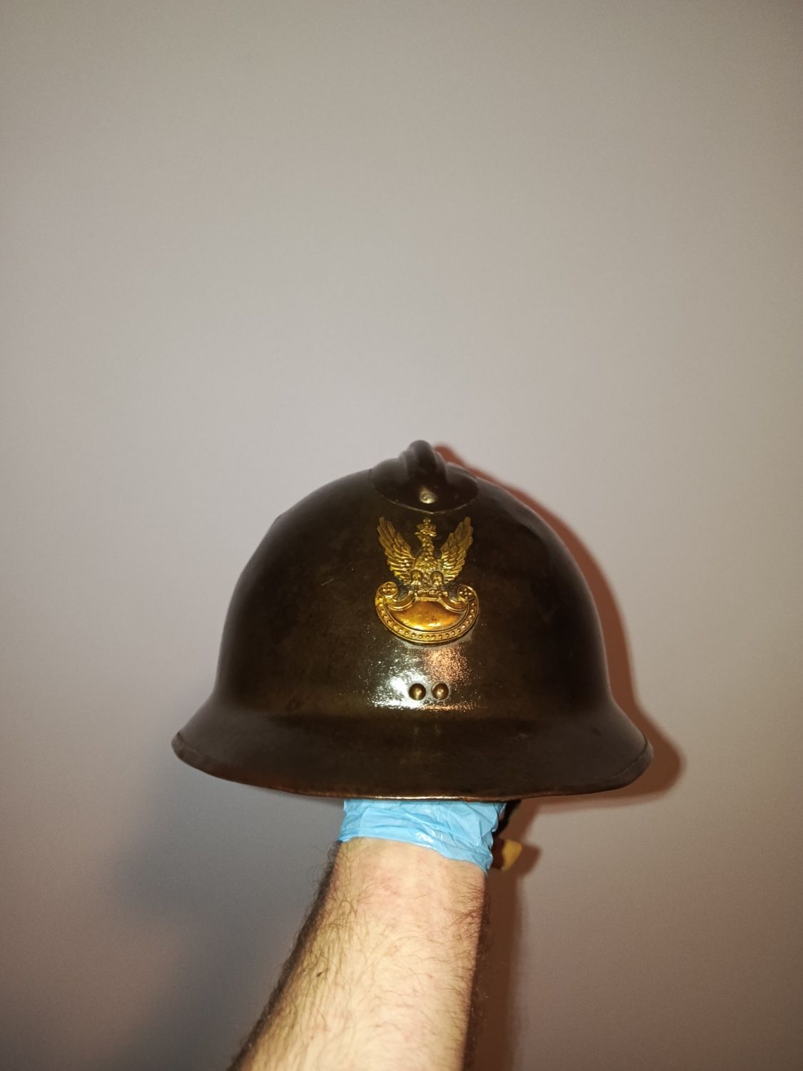 Polski hełm Adrian wz 26