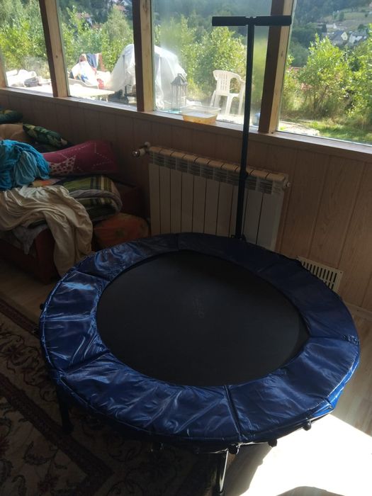 Trampolina 115 cm średnica jak nowa