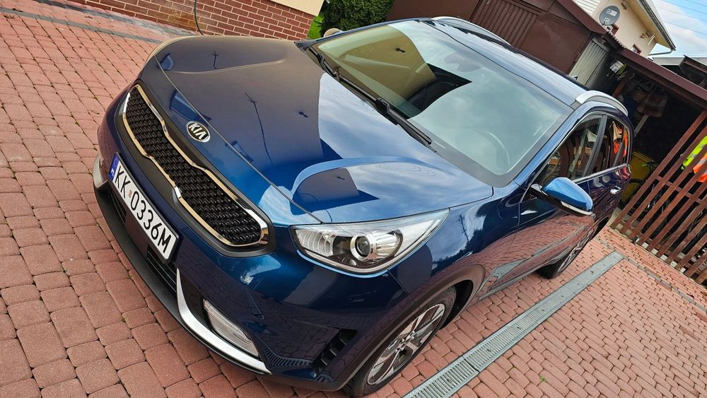 Kia Niro 1,6 GDI 141KM 2018r Automat HYBRYDA kamera Stan BDB Zamiana Sanok