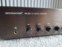 Monacor PA-312 | Wzmacniacz miksujący PA, mono, 120 W RMS