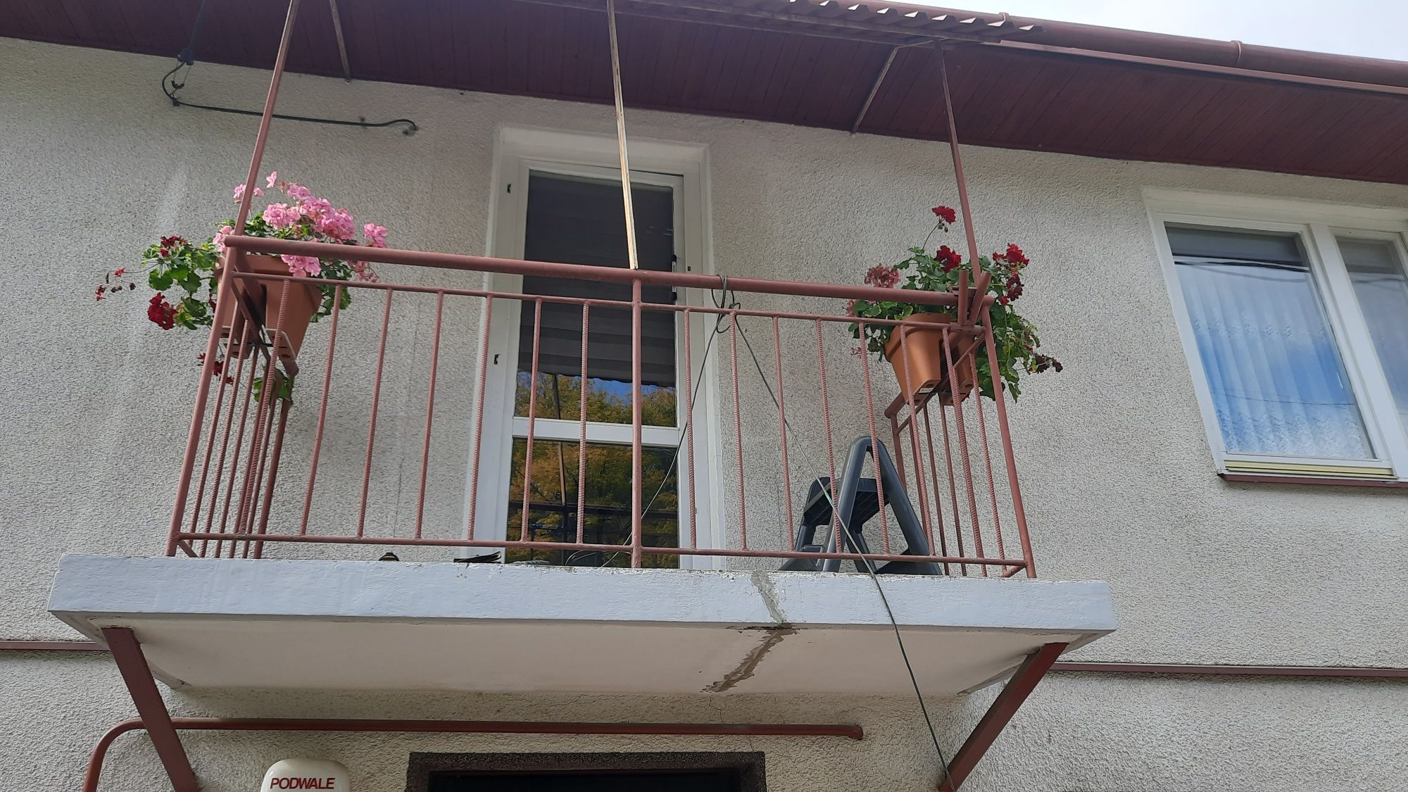 Balustrada metalowa na balkon