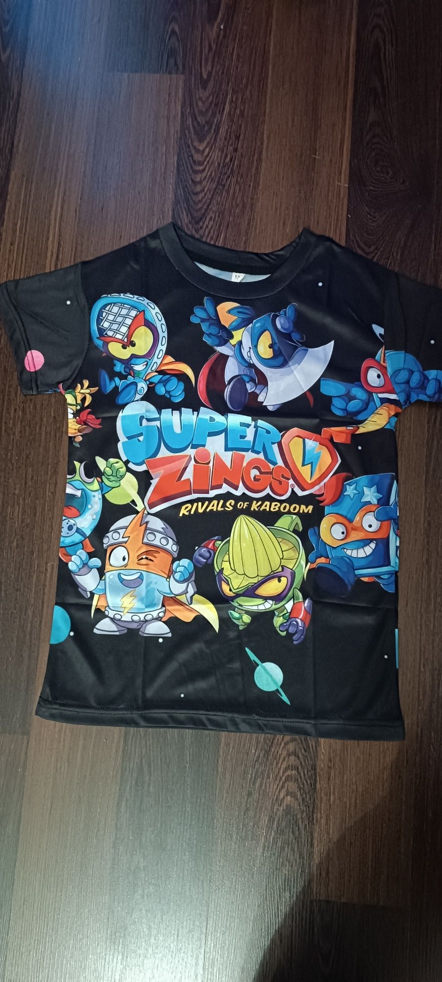 122 / 128 super zings t-shirt koszulka nowa 3 D