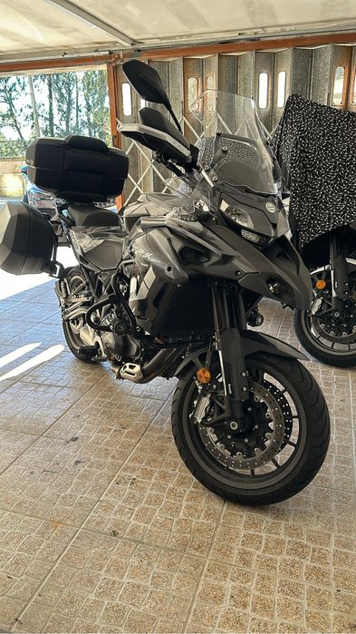 Benelli TRK 502.  4590klm