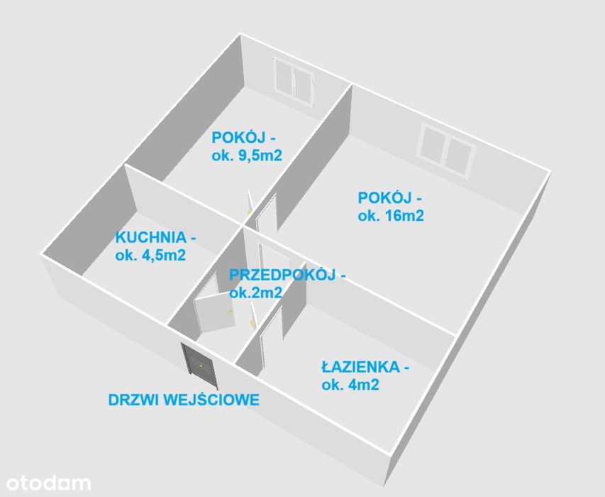 2 pokoje I 1 piętro I Świetna lokalizacja