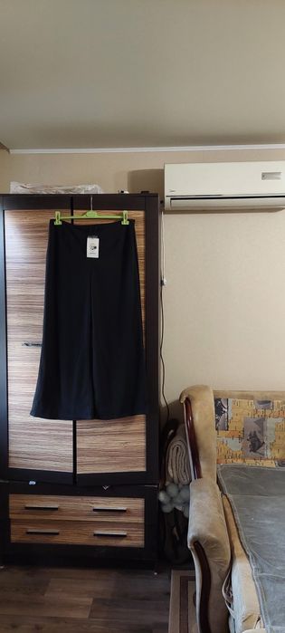 Штани палаццо р. XL широкі брюки висока талія