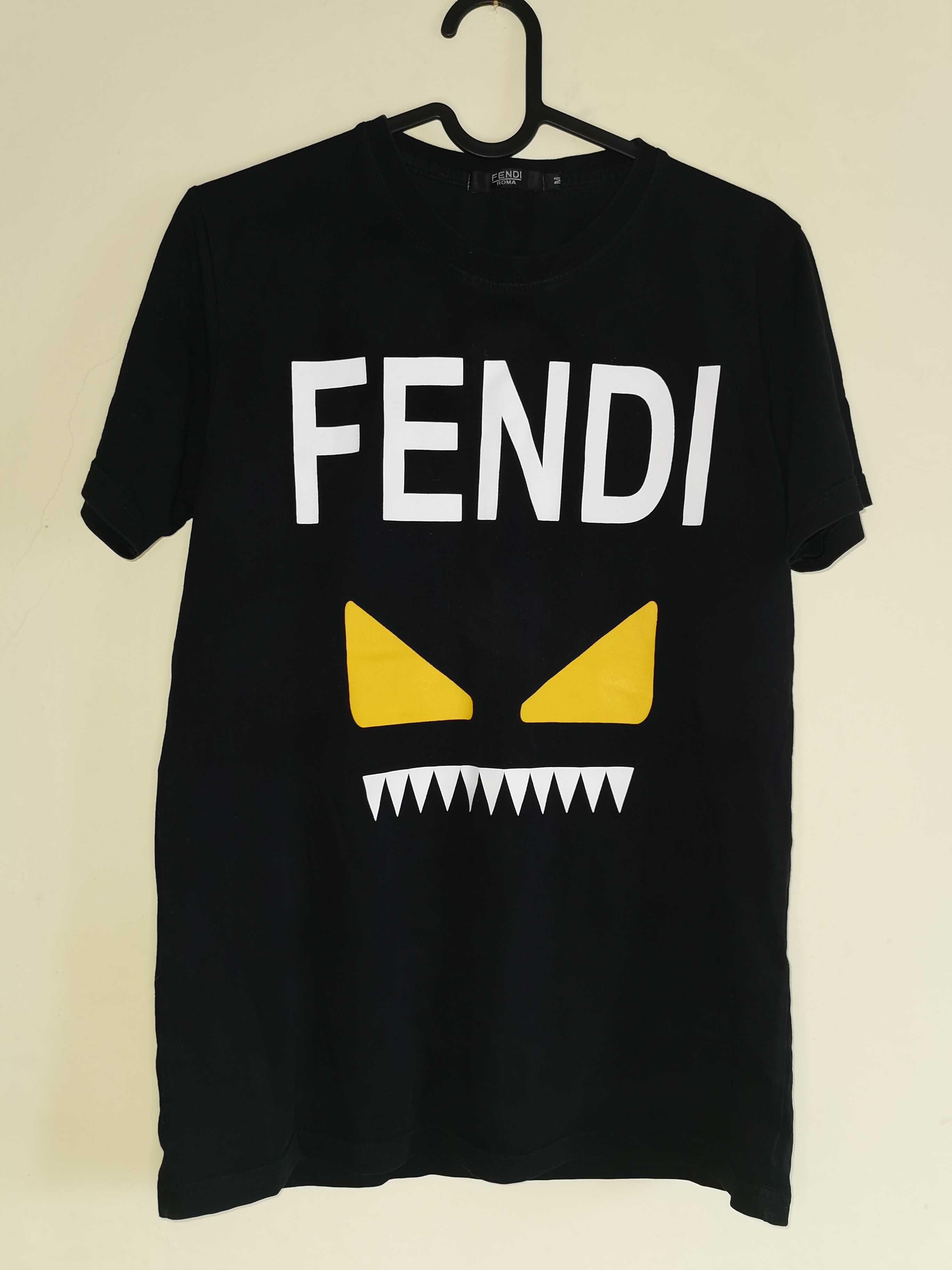 FENDI męski t-shirt koszulka r. M