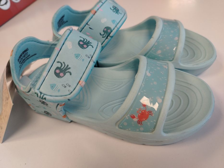 Sandały Dziecięce Basenowe Letnie Sandałki WALKX Pianka Eva 26