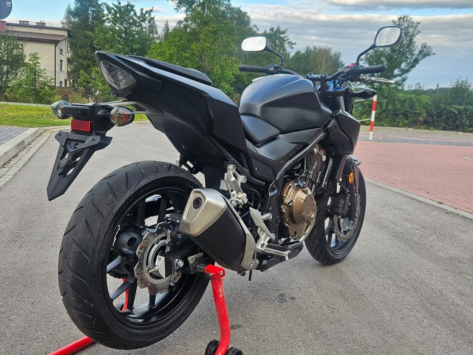 Honda cb500f cb500 A2 Zadbany Niski przebieg ładnie utrzymany