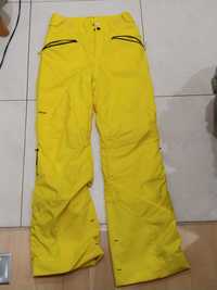 Spodnie narciarskie żółte Decathlon