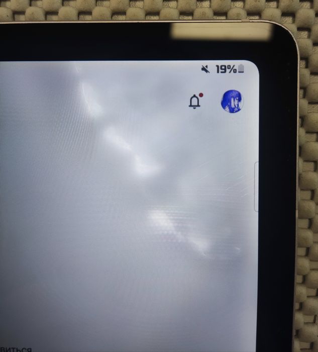 Galaxy Tab S6 Lite ( sm-p610 ) екран з дефектом