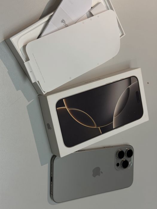 Apple iPhone 16 Pro Max 512GB Natural Titanium 100% АКБ