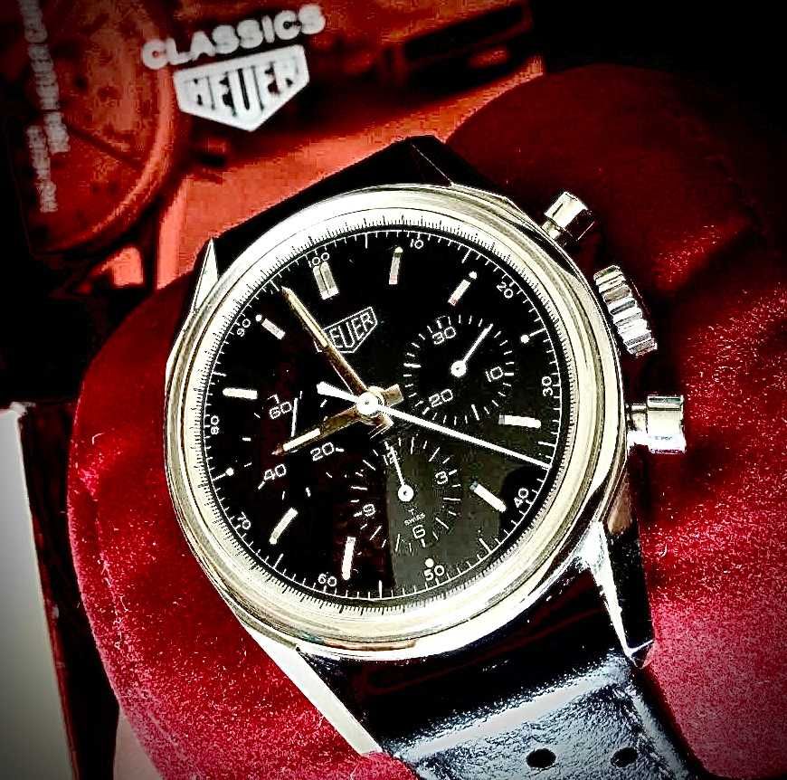 Cronógrafo Heuer Carrera CS3111 (Mov. Lemania 1873) completo cx+docs