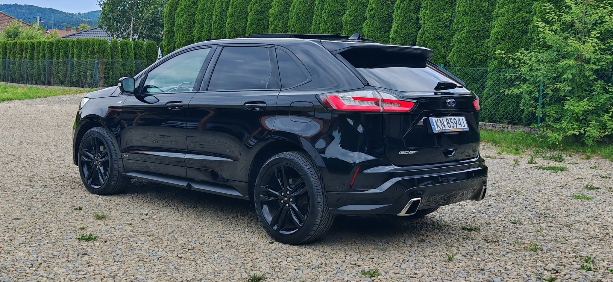 Ford Edge ST-LINE wersja europejska Bezszkodowy Webasto Panorama Hak FV VAT 23%