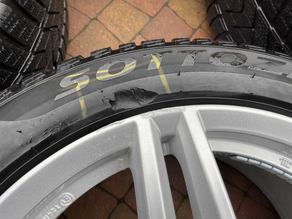 3705. Alufelgi 18" Mercedes C CL W238 8 / 9J 5x112 ET52.5 / 43