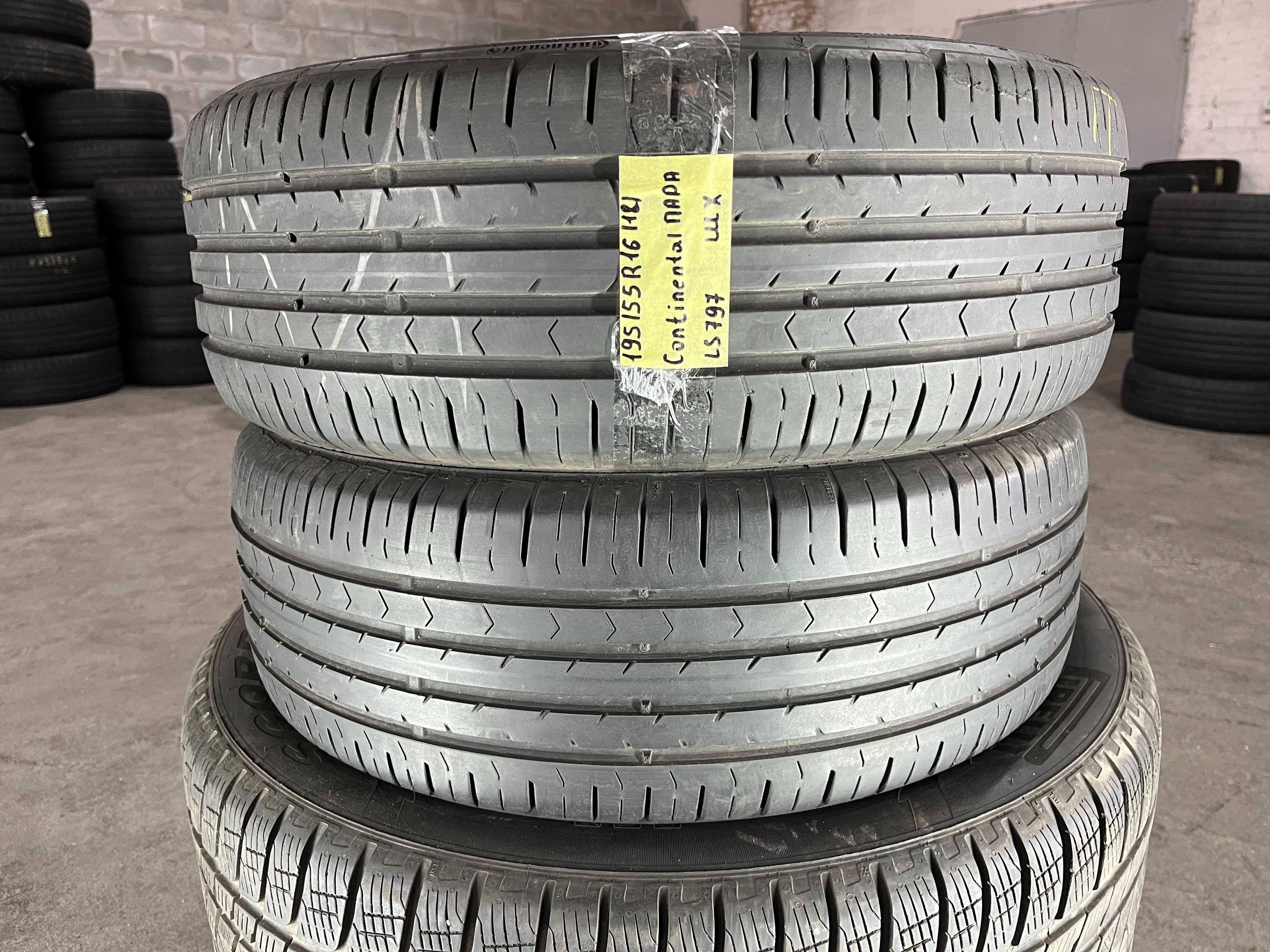 LS797 Літні шини 195/55r16 Continental ContiPremiumContact 5 пара р16
