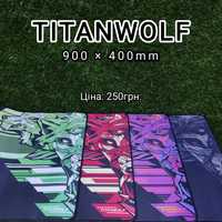 Ігрові поверхні  TITANWOLF GAMING MOUSEPAD 900 x 400mm (килимок)
