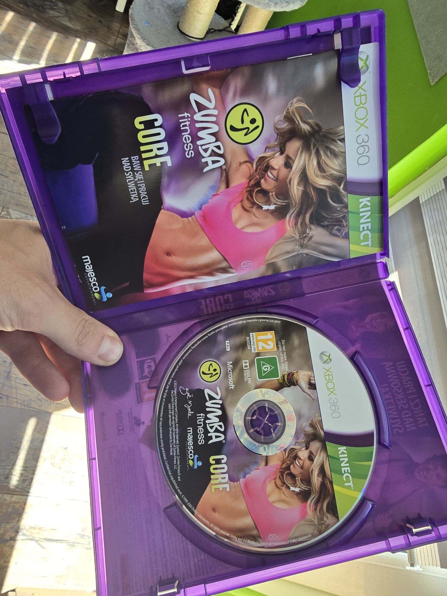 Zumba fitness Core xbox 360 taniec kinect x360