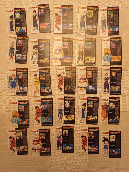 Cartas Dragon Ball (Memorial Photo, Completa)