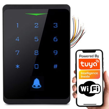 Wodoodporny szyfrator klawiatura, czytnik kart WiFi TUYA