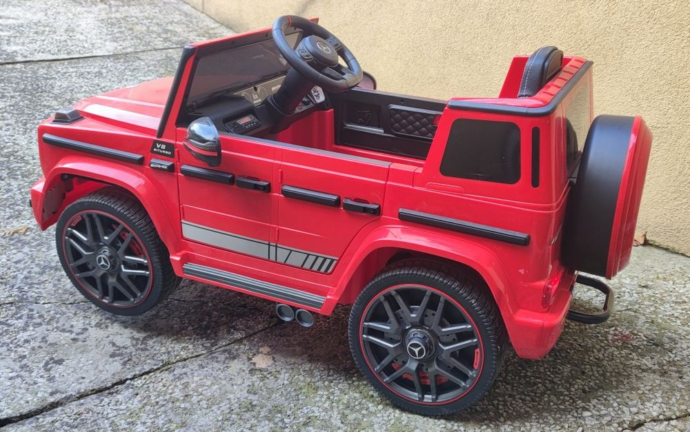 Autko na akumulator Mercedes