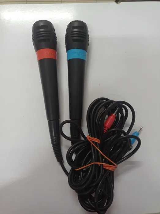 Używane mikrofony do PS2 singstar przewodowe