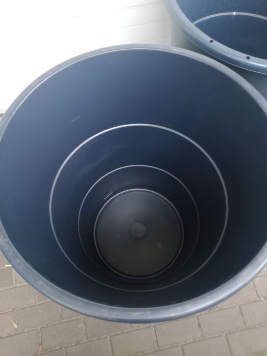 Zbiornik na deszczówkę 200 litrów antracyt, beczka