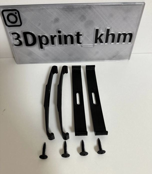 Рамка / Надміцні тримач номерного знака / Без рамкові тримачі / 4шт.