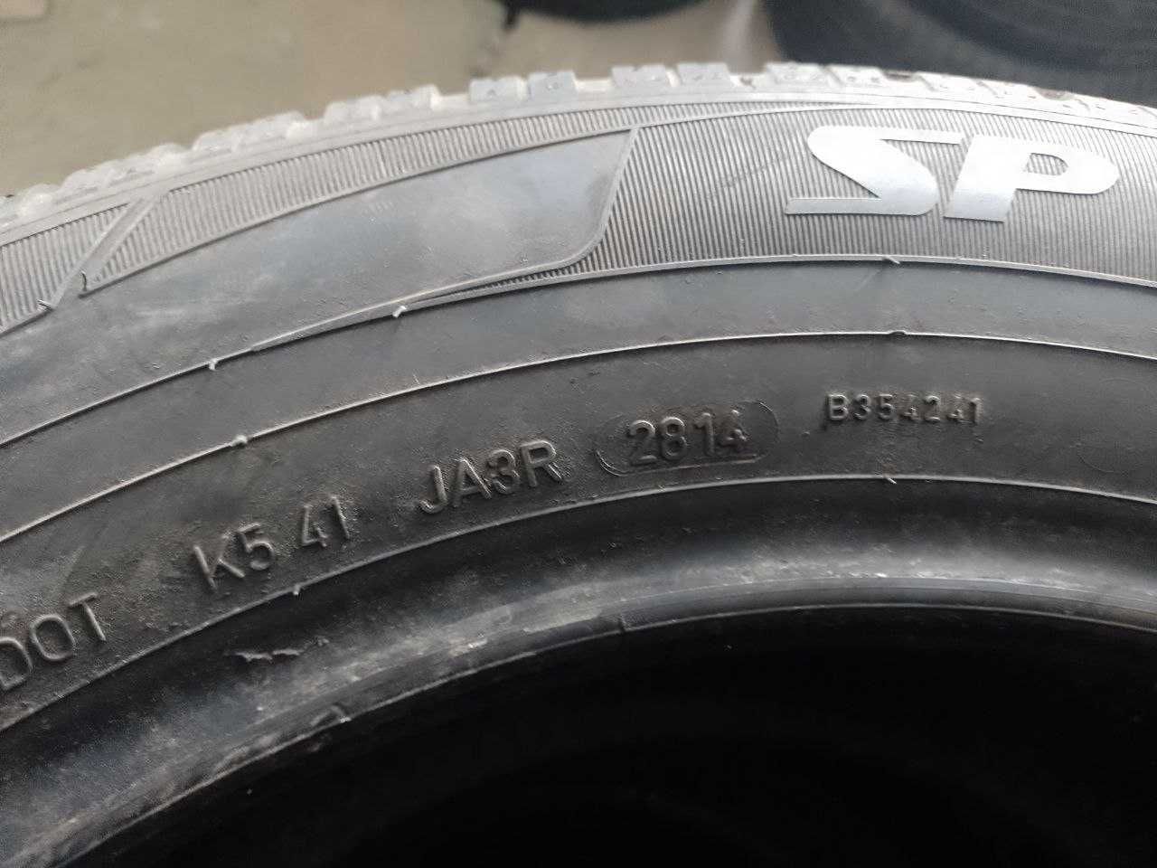 Dunlop sp wintersport 3d 225/60R17 2014 рік залишок протектора 5.5мм