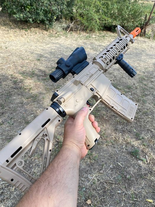 Іграшковий автомат M4A1 на орбізах орбіган гель бластер