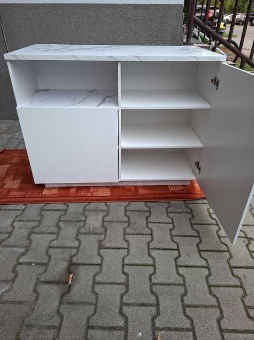 Komoda biała  duża